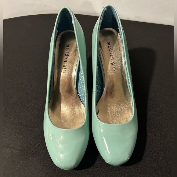 {Madden Girl} Teal Heels - Picture 1 of 5